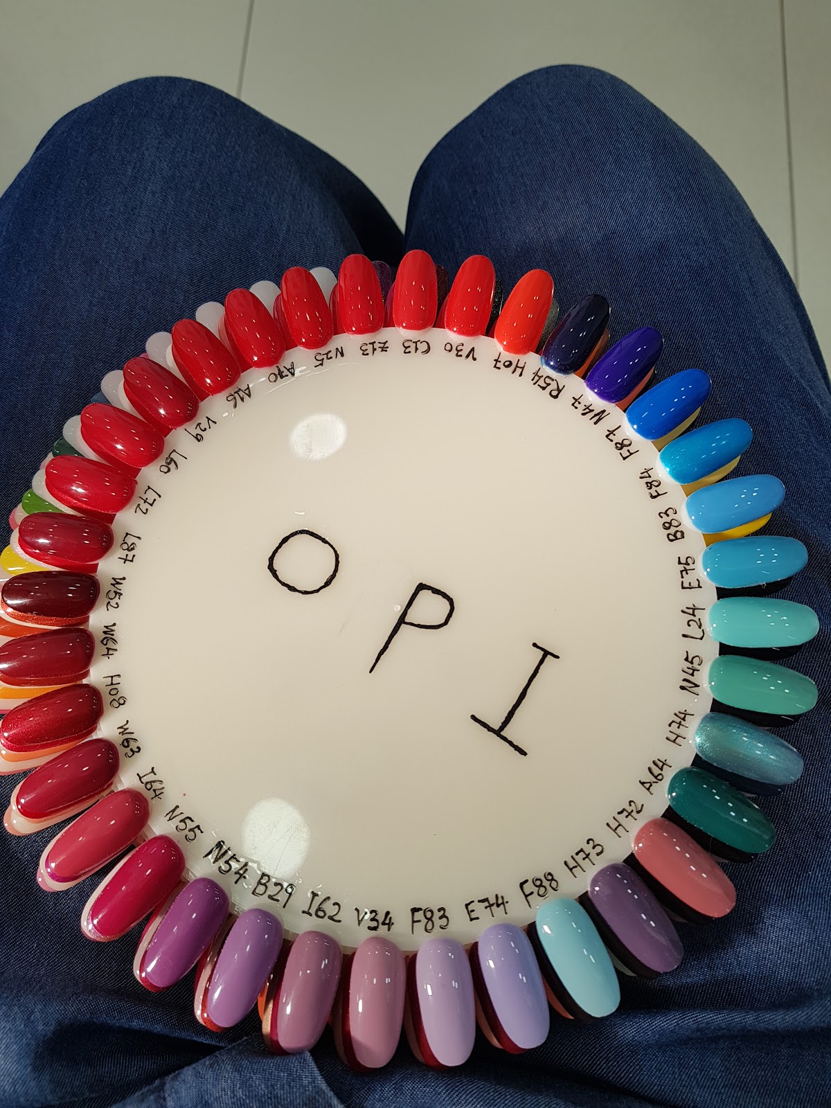 Campionario colori smalti